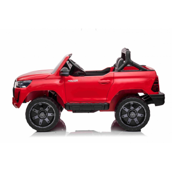 Toyota Hilux na akumulator dla dzieci Czerwony Pickup + Napęd 4x4 + Pilot